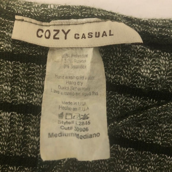 Cozy Casual Cold Shoulder Top - Picture 3 of 3